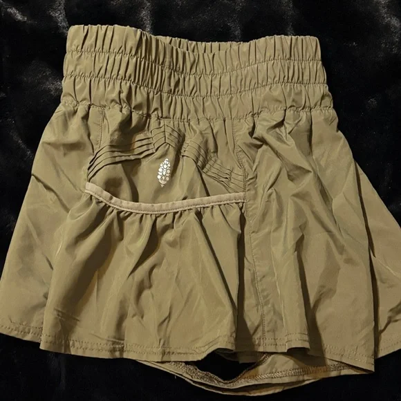 FP Movement by Free People Olive Green  Athletic Shorts - Picture 3 of 3